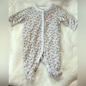 Newborn Ralph Lauren Footie